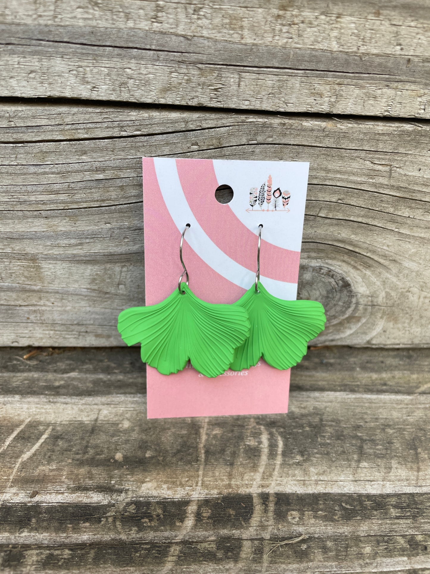 Gingko Leaves Dangle Earrings