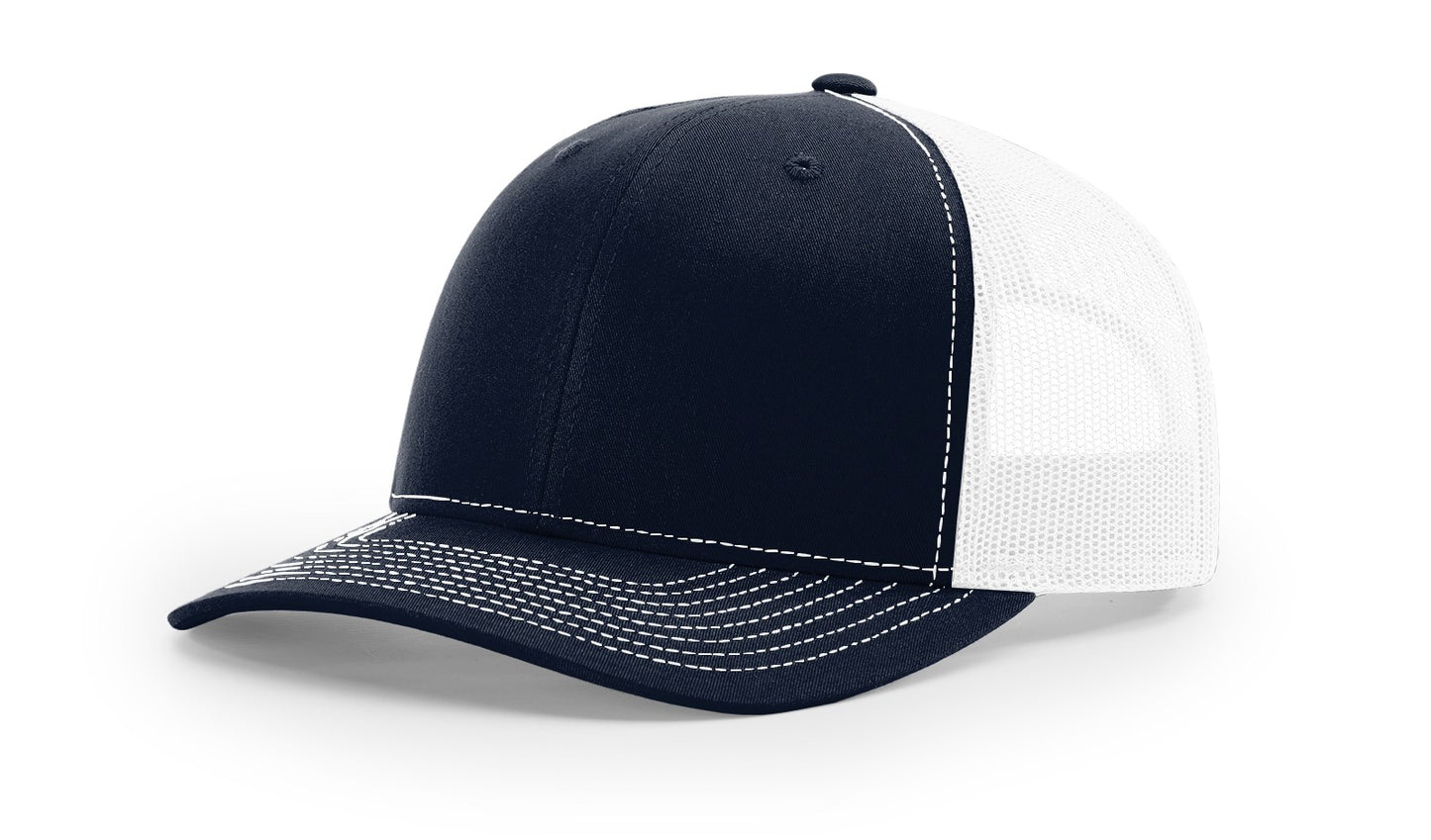 UV Printed Buck Scene Men's Richardson 112 Trucker Hat