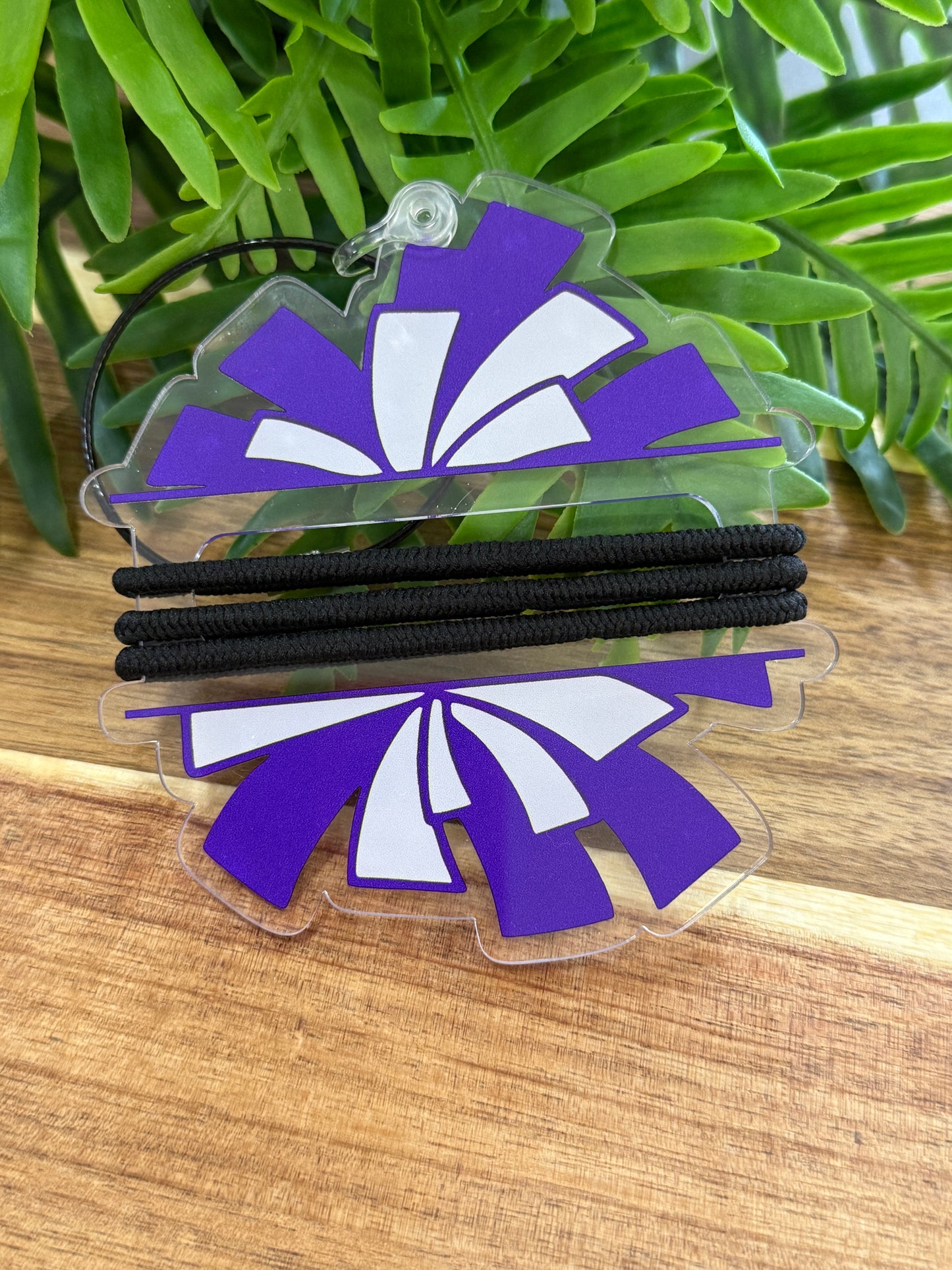 Cheer Ponytail Holder Keychain | Cheer Gifts | Custom Team Gifts | Fundraiser Ideas