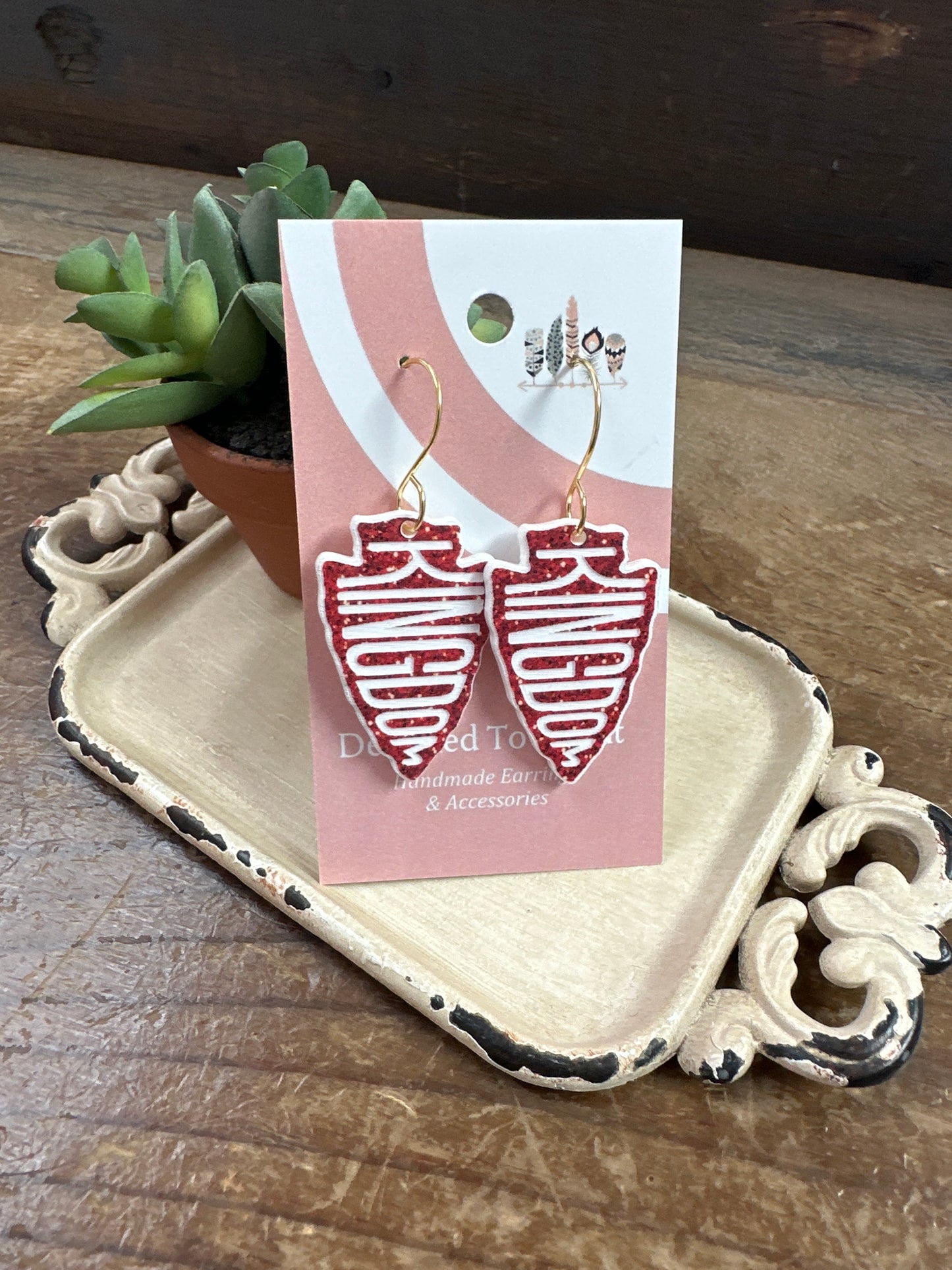 Kingdom Arrowhead Earrings
