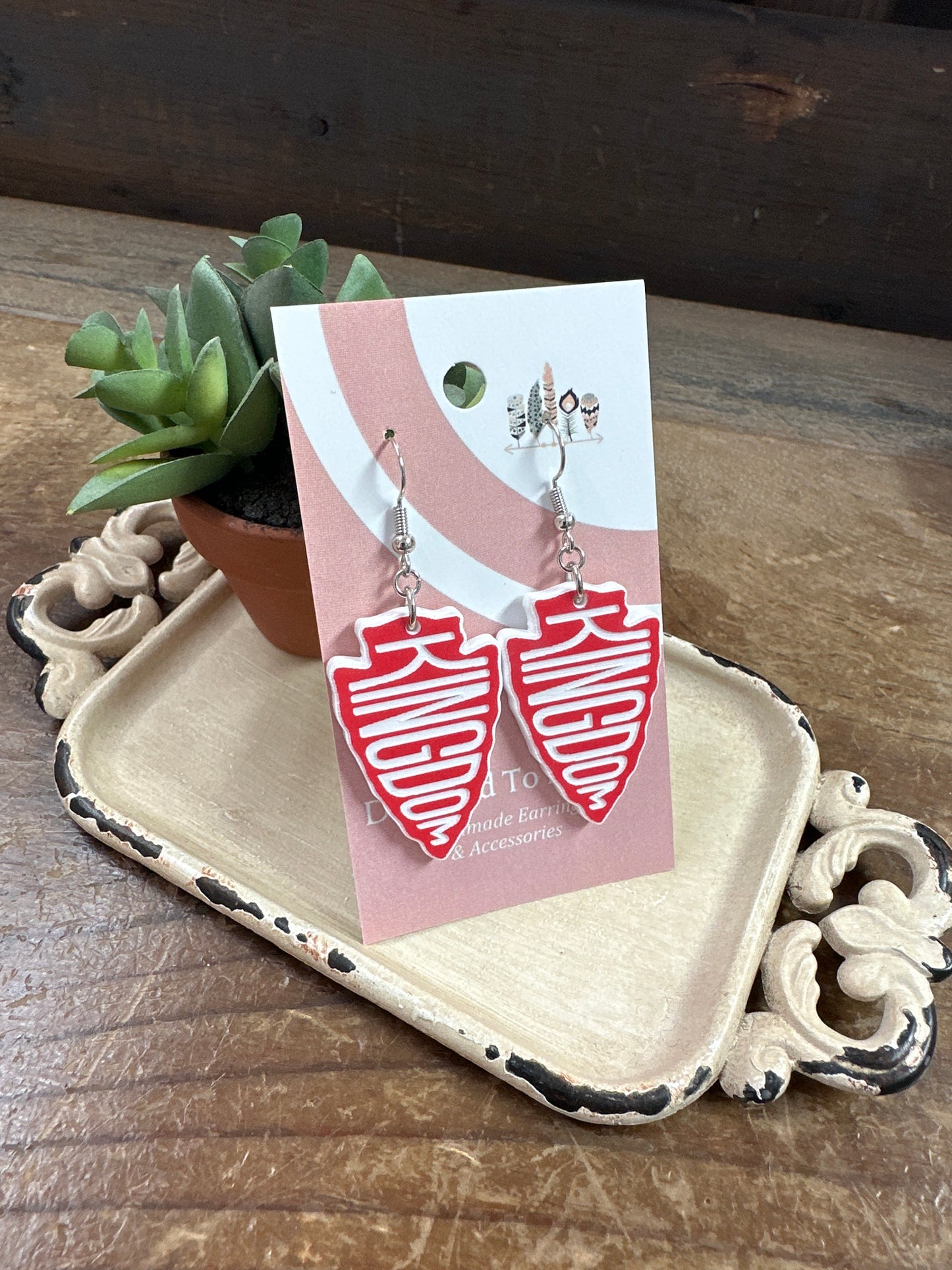 Kingdom Arrowhead Earrings
