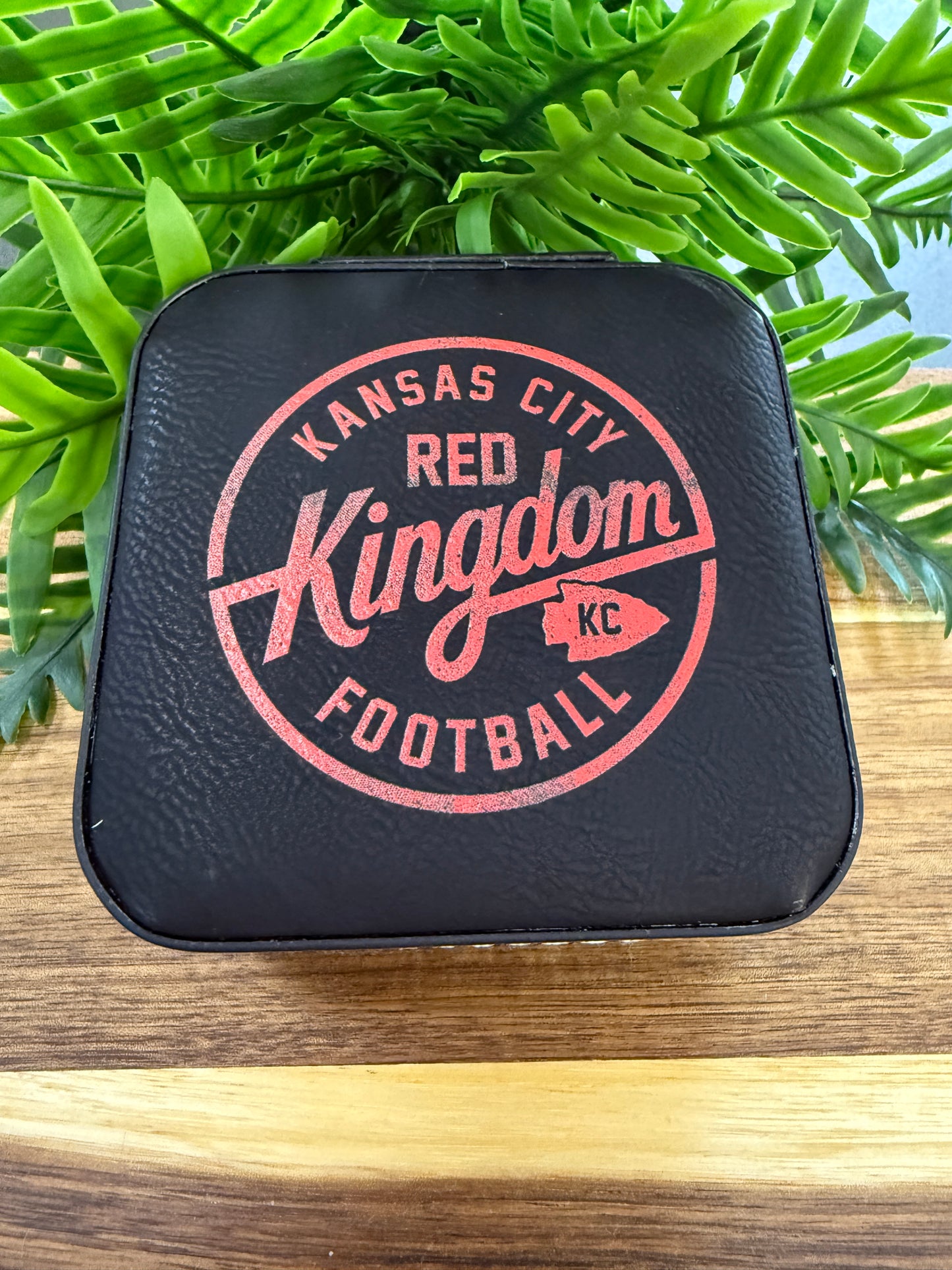 Kansas City Red Kingdom Jewelry Box
