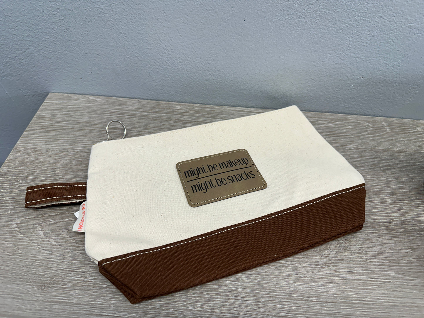Might Be Makeup / Might Be Snacks Cosmetic Bag