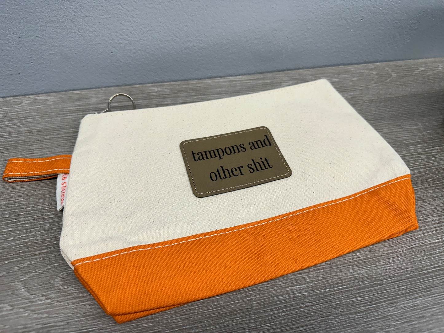 Tampons and Other Shit Cosmetic Bag