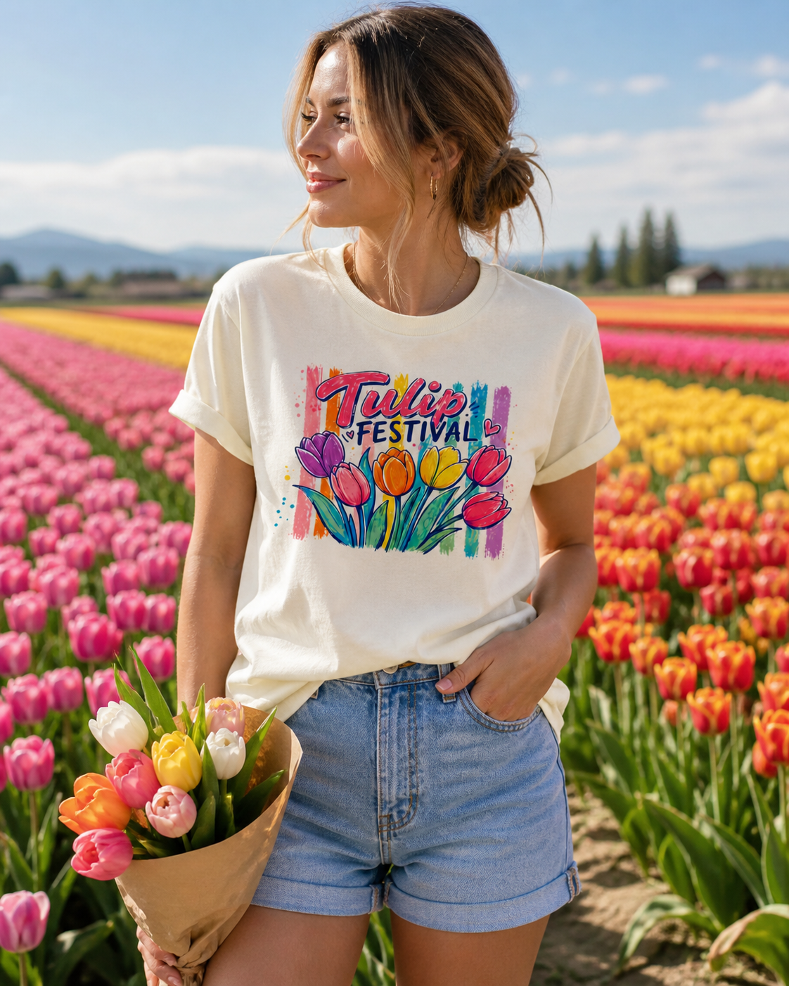 Tulip Festival Tee