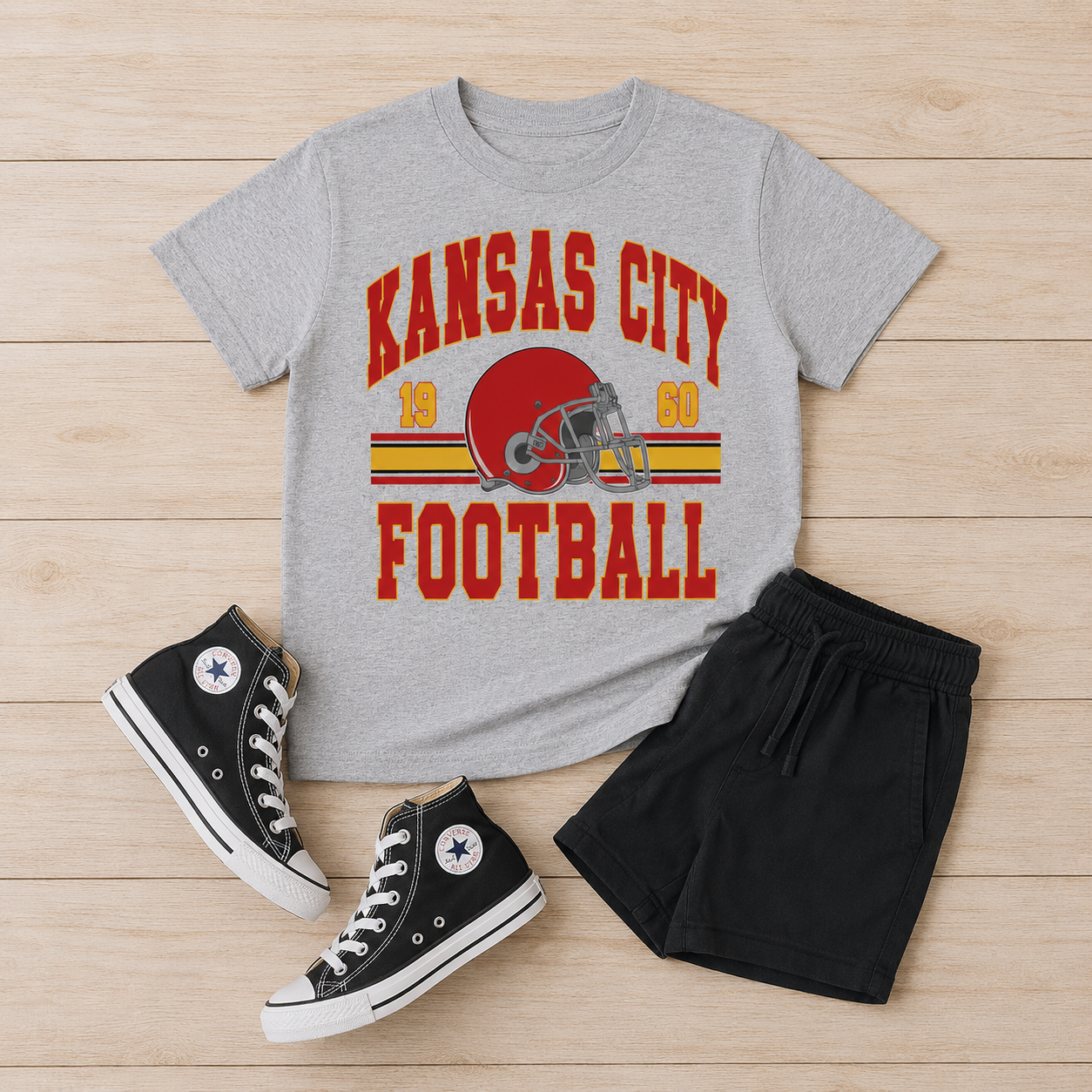 Kansas City Football Vintage Youth / Toddler Tee | Kansas City Youth Tee