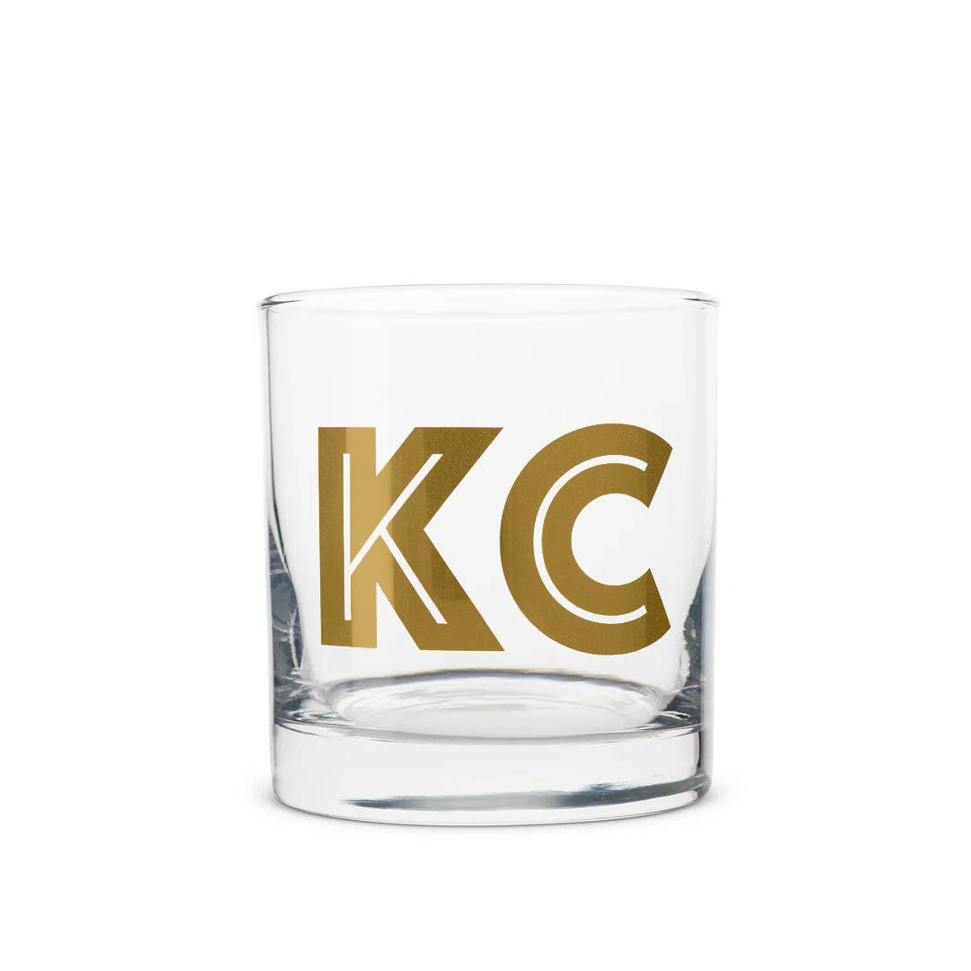 Gold KC Cocktail Glass