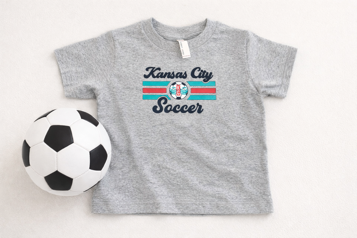 Kansas City Retro Soccer Toddler & Youth Tee