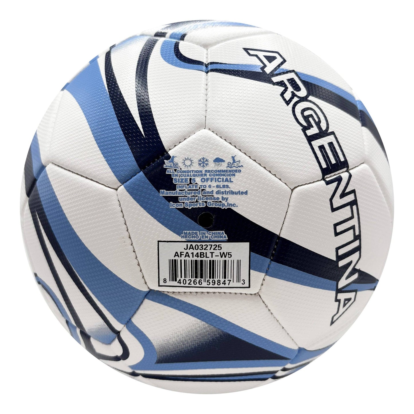 Argentina Soccer Ball - AFA14BLT