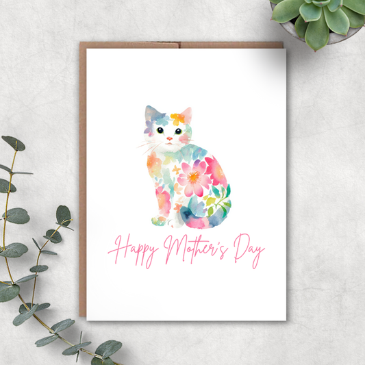 Cat Mother's Day Card