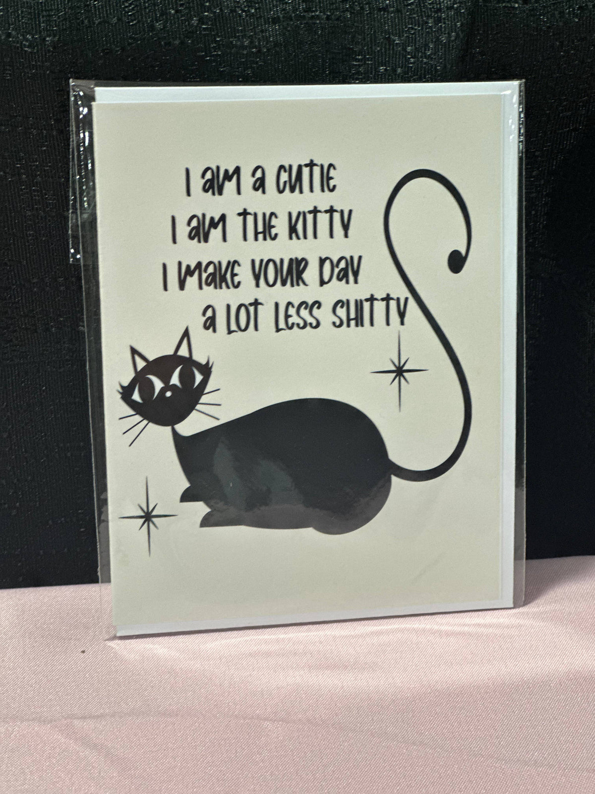 Kitty Shitty Greeting Card
