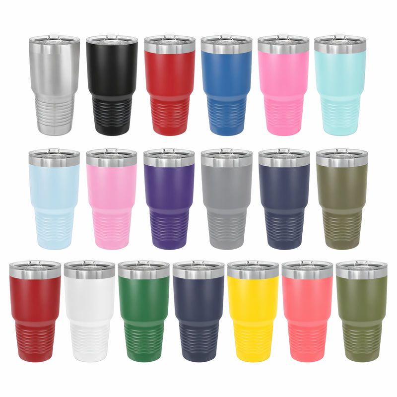 KC Camo Flag Polar Camel 30 oz Ringneck Tumbler
