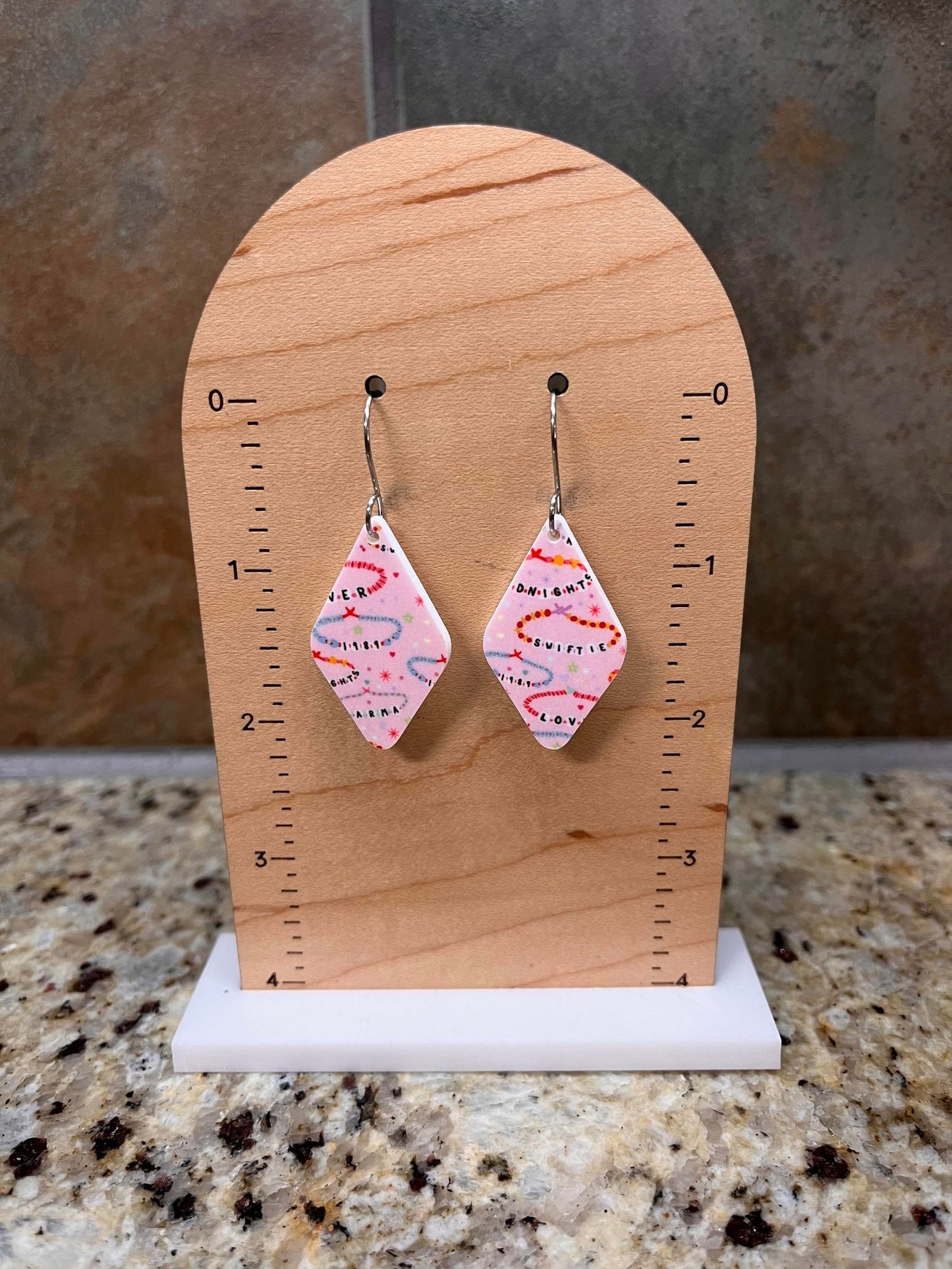 Taylor Swift Bracelets Acrylic Dangle Earrings