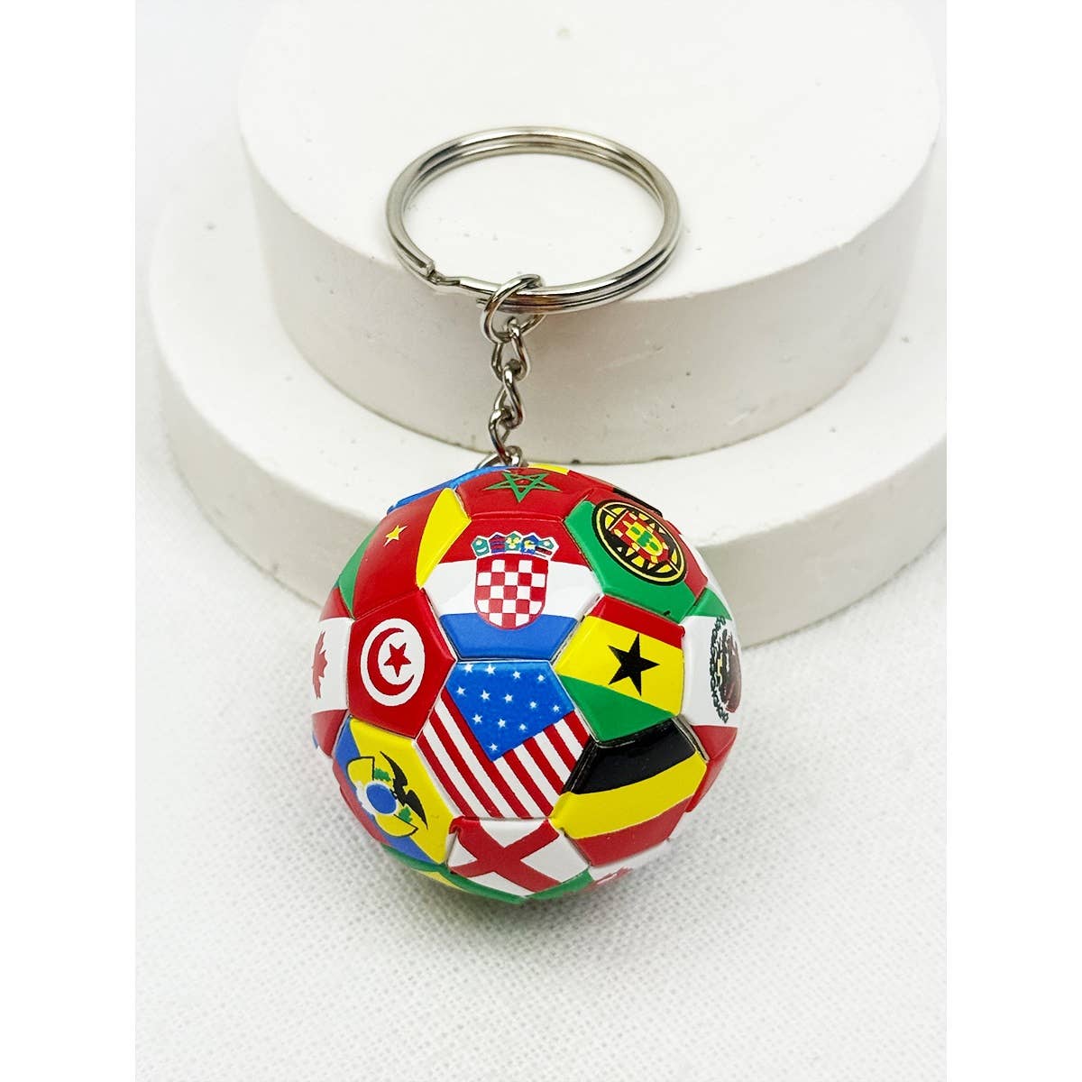 Soccer Ball Keychain