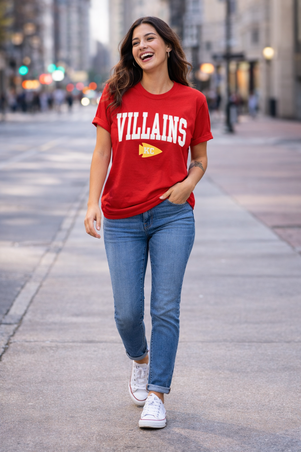 Villains KC Red Tee