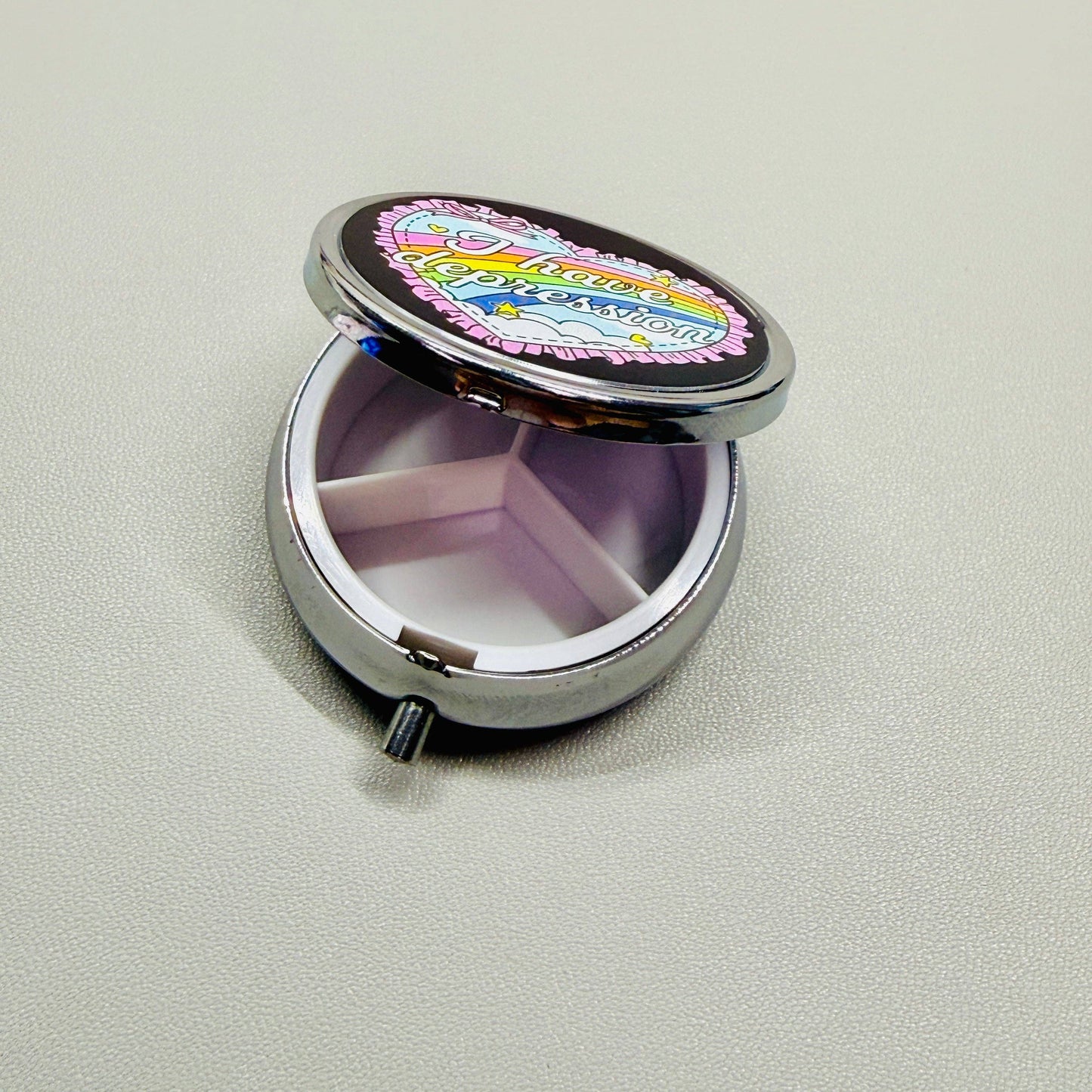Purse Pill Box, I Have Depression