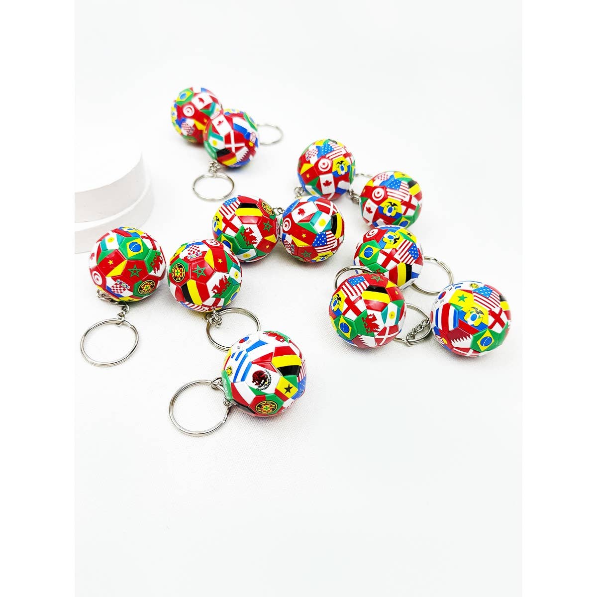 Soccer Ball Keychain