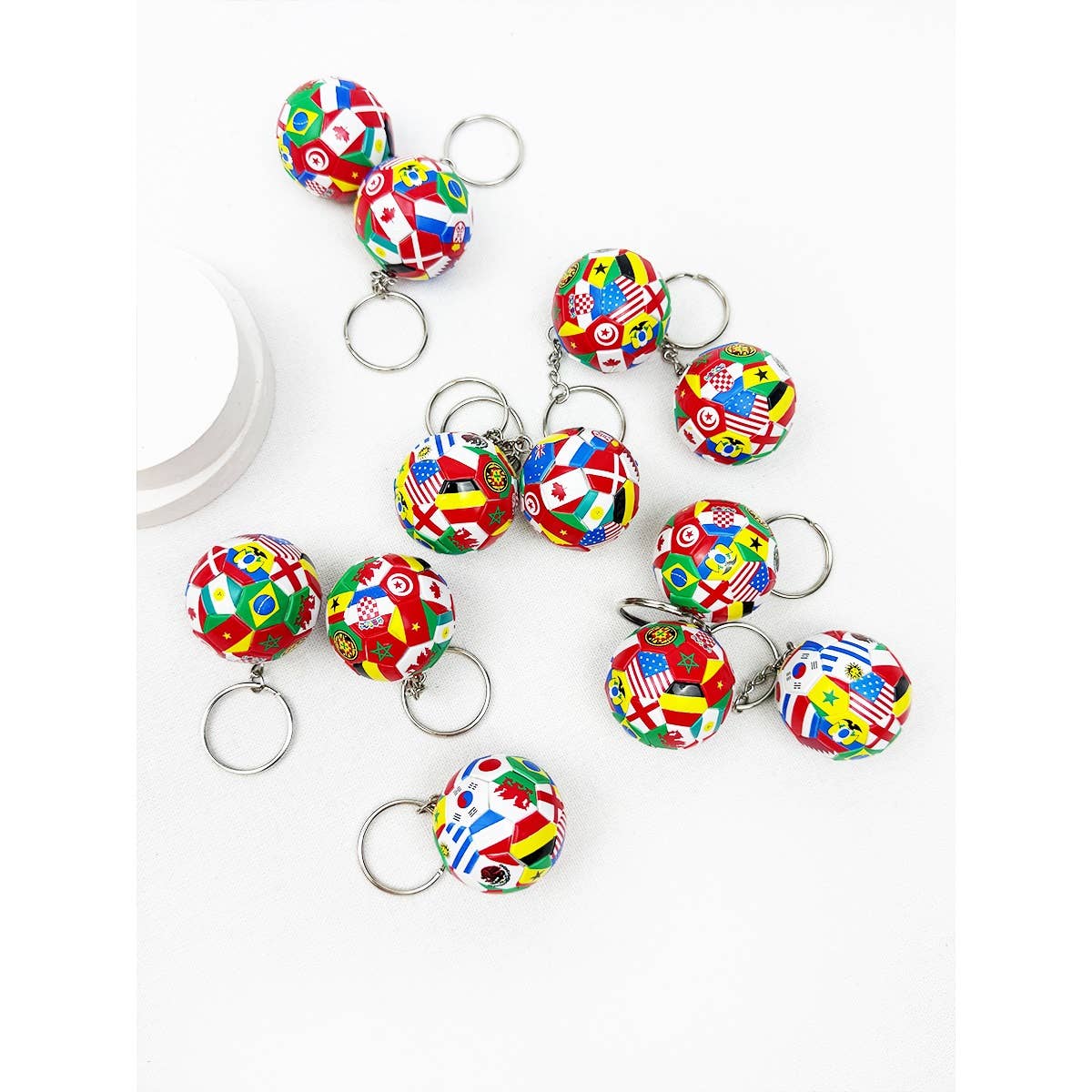Soccer Ball Keychain