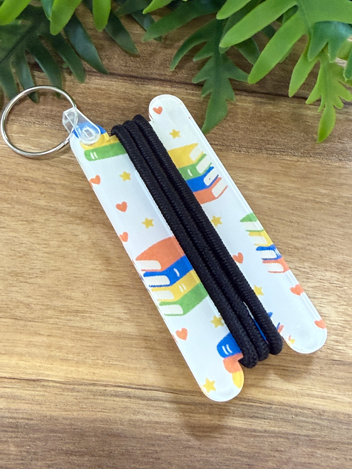 Hair tie Keychain (multiple prints)