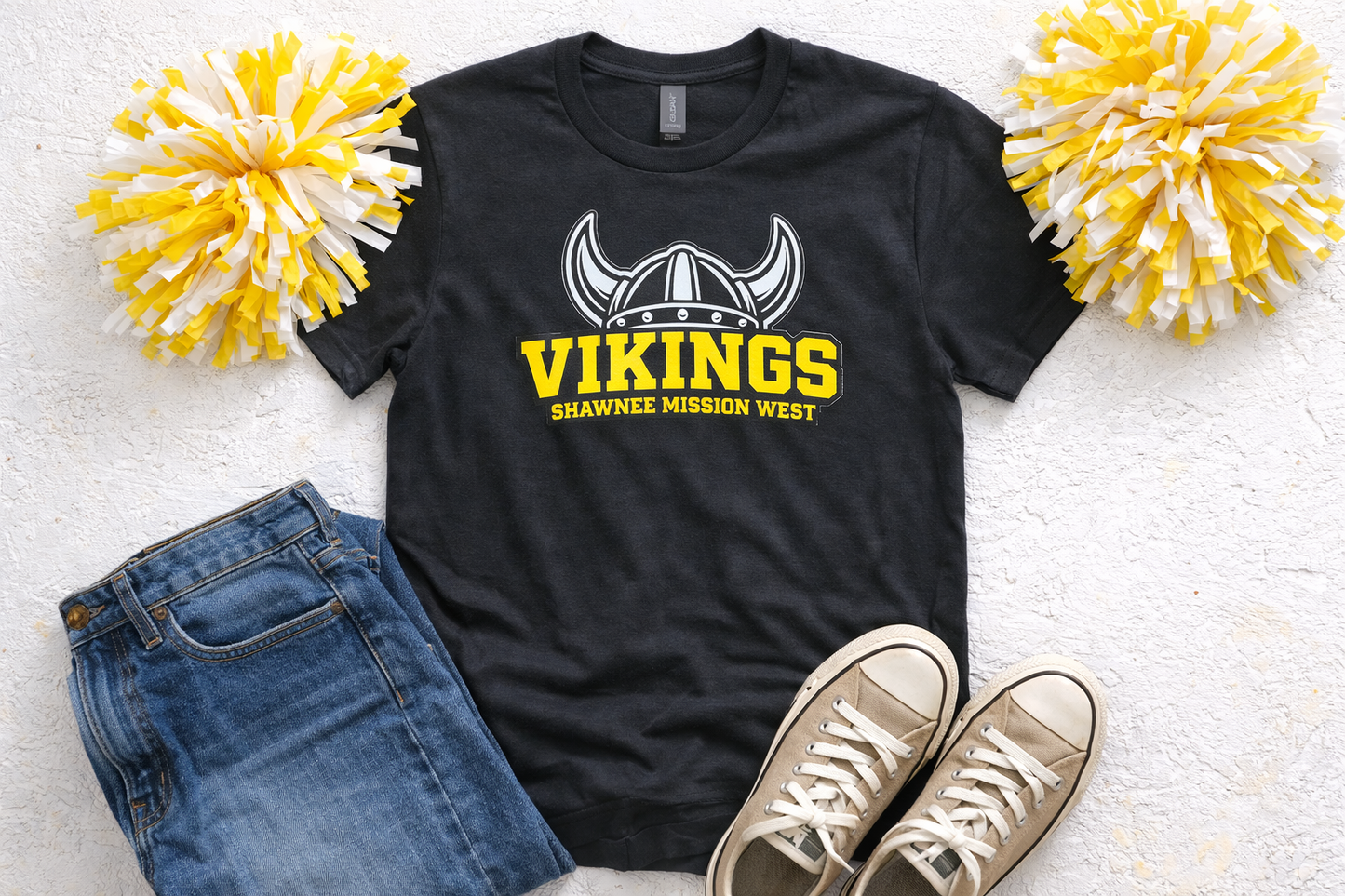 Shawnee Mission West Vikings Tee