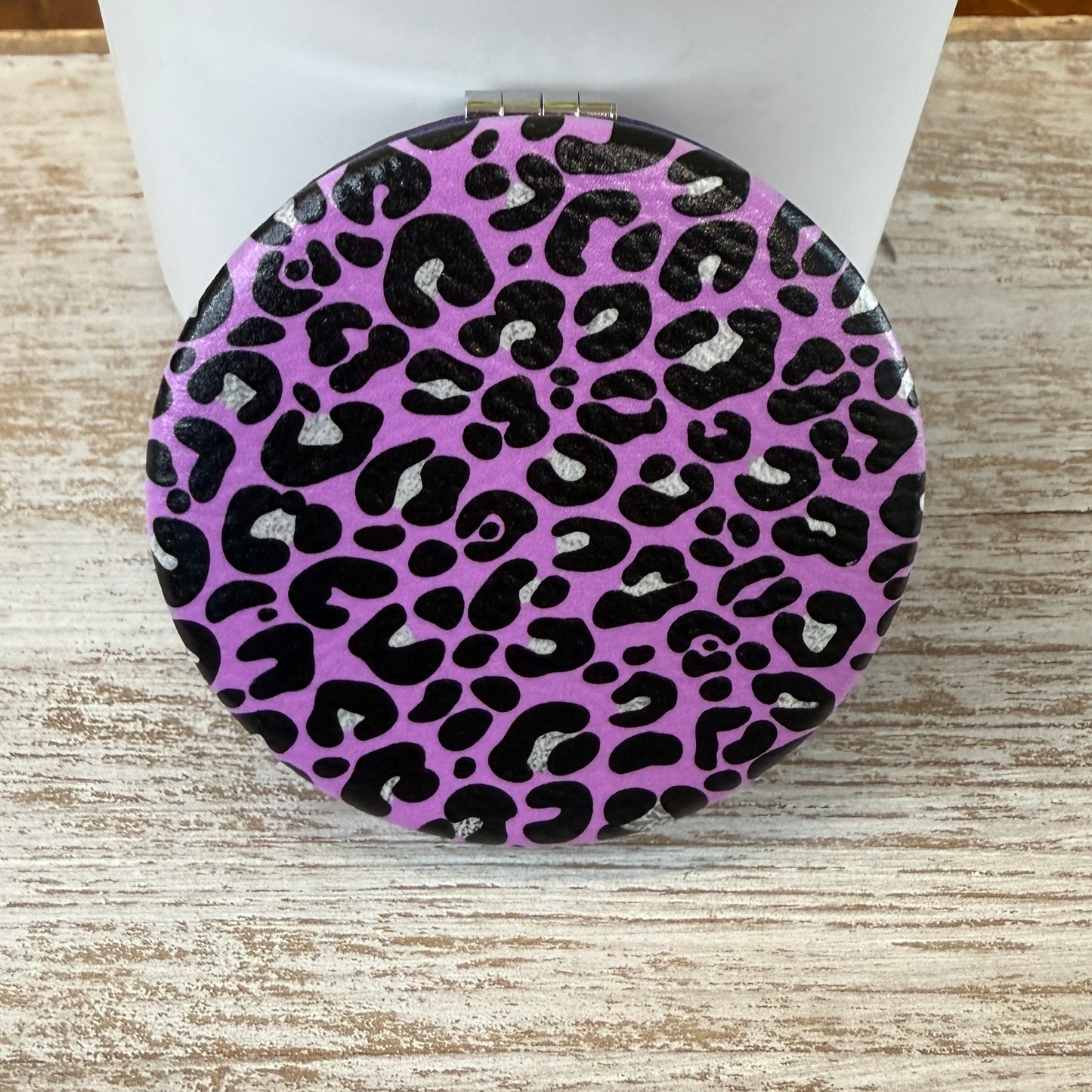 UV Printed Wild Thing Leatherette Compact Mirror