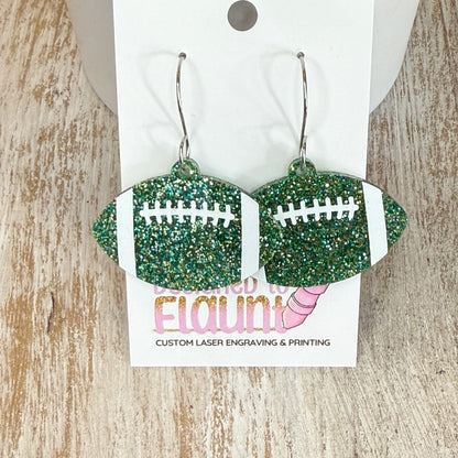 UV Printed Friday Night Lights Acrylic Dangle Earrings