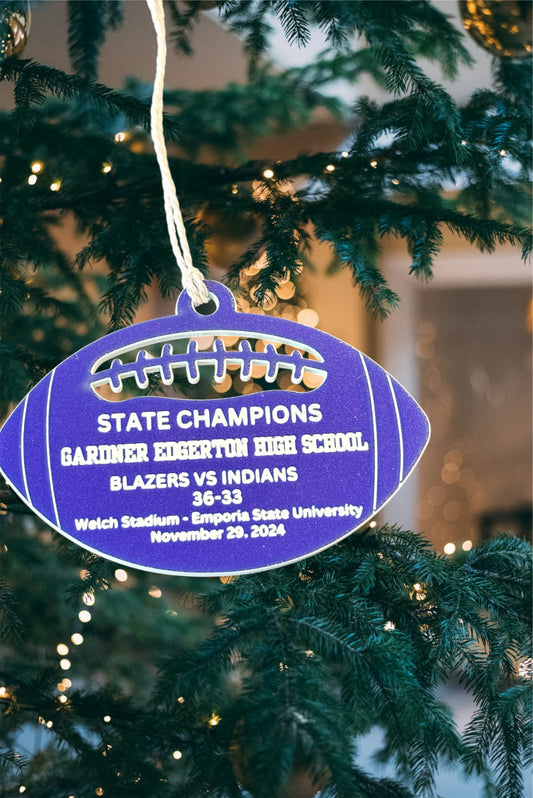 2024 GEHS State Championship Ornament