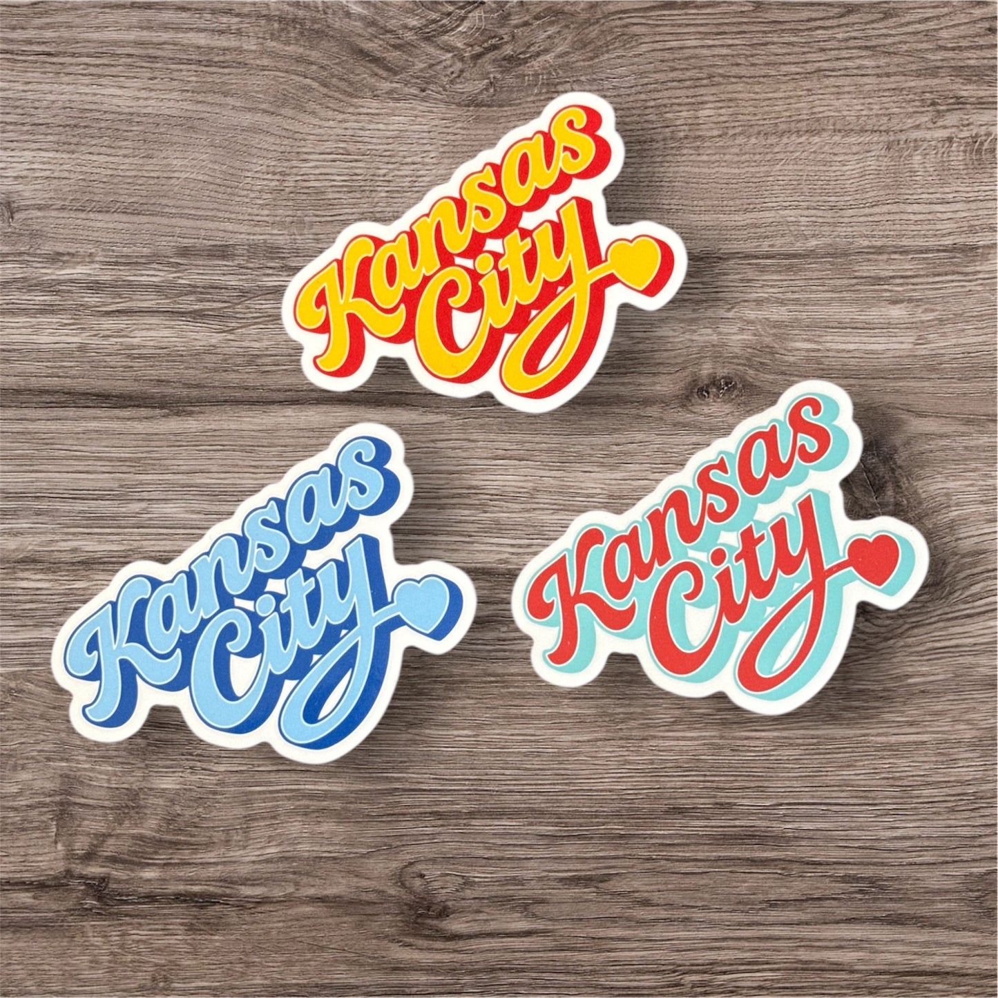 KC Script Sticker (Multi Color)