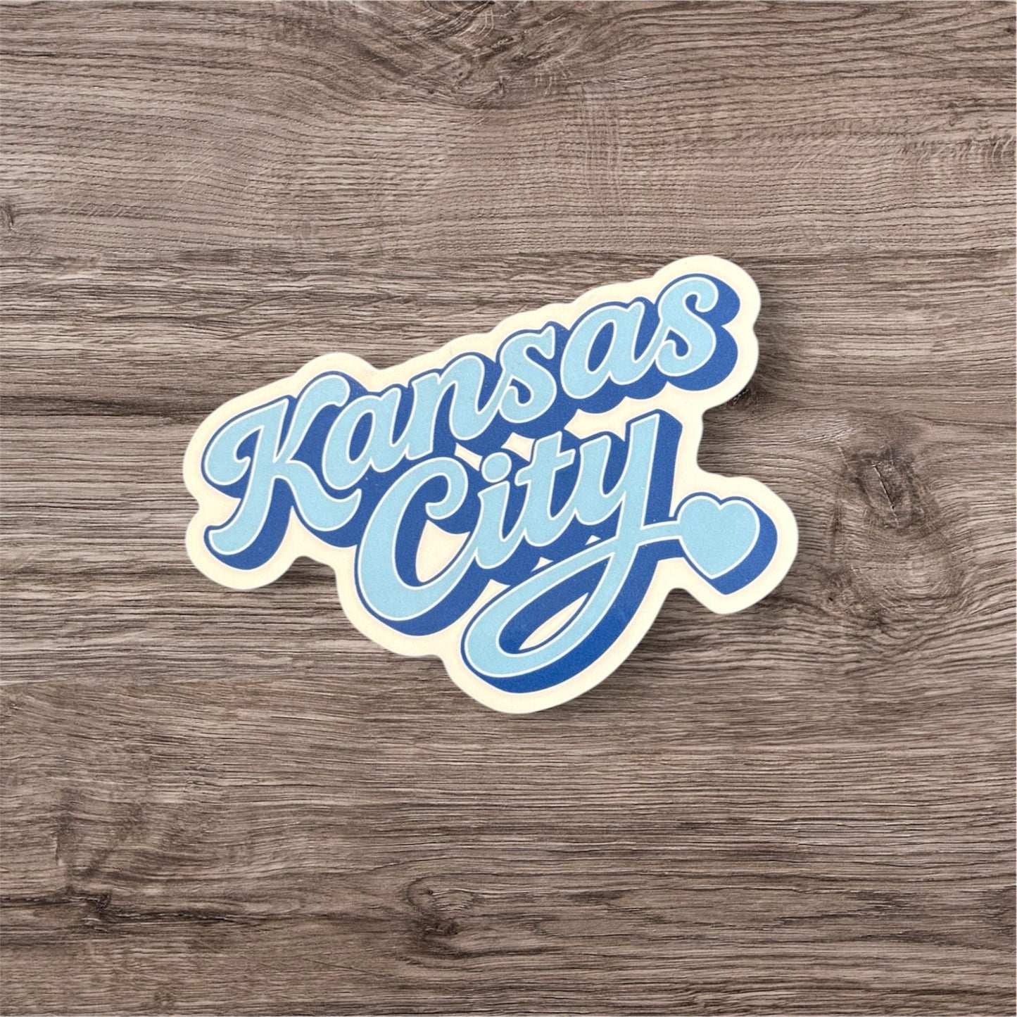 KC Script Sticker (Multi Color)