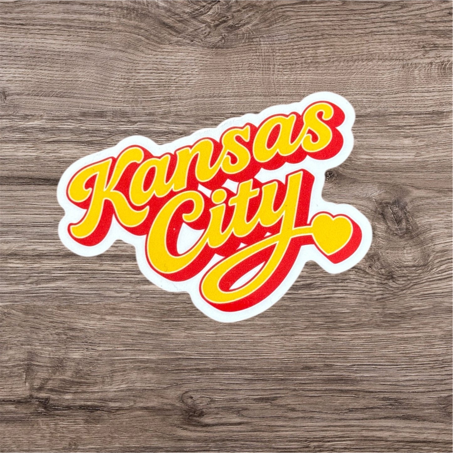 KC Script Sticker (Multi Color)