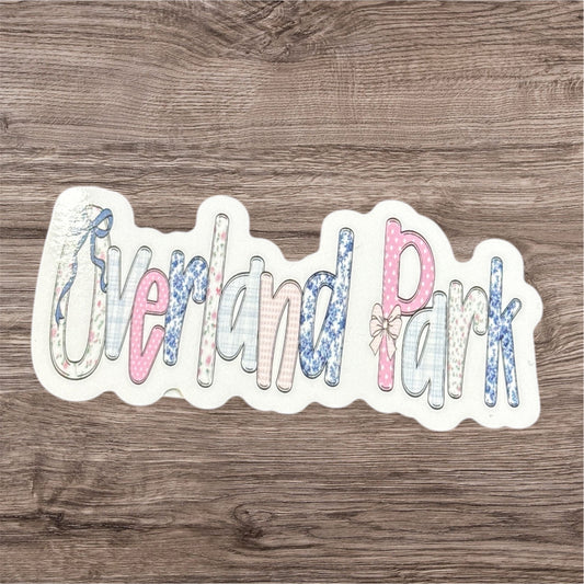 Overland Park Preppy Sticker
