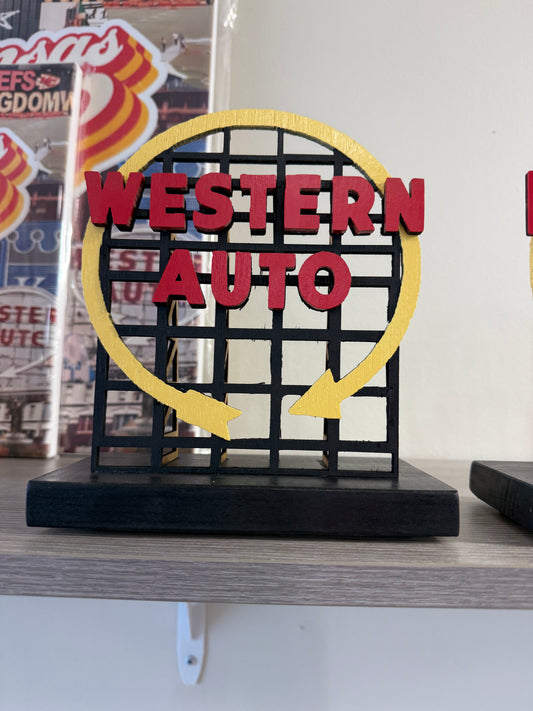 Western Auto Sign