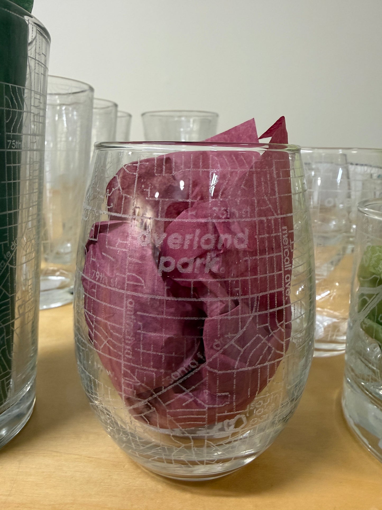 Overland Park - Stemless Wine Glass
