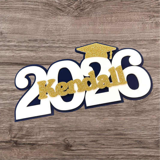 2026 Graduation Personalized Acrylic Name Sign