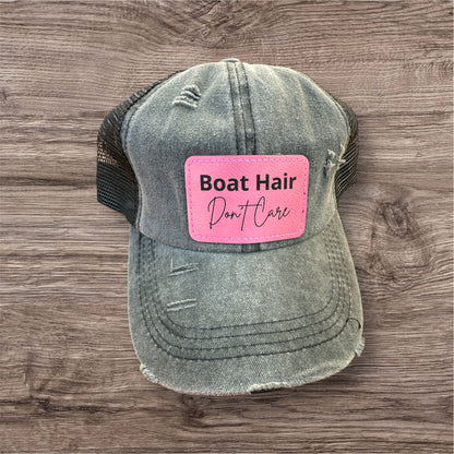 Boat Hair Don't Care Women's Criss Cross Hat