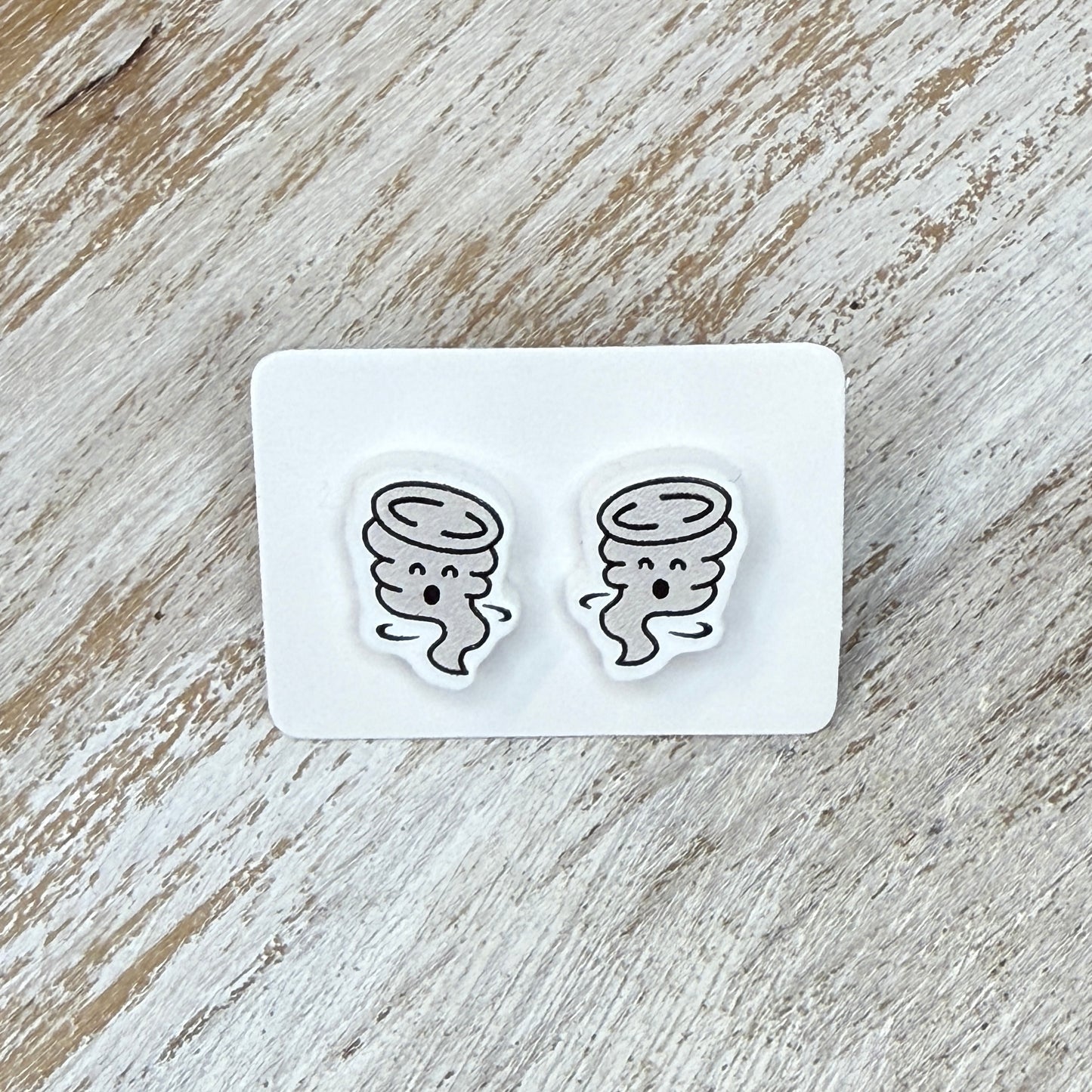 UV Printed Lil' Twister Acrylic Stud Earrings