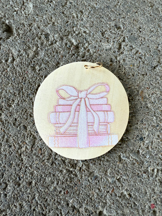 UV Printed Books and Bow Keychain