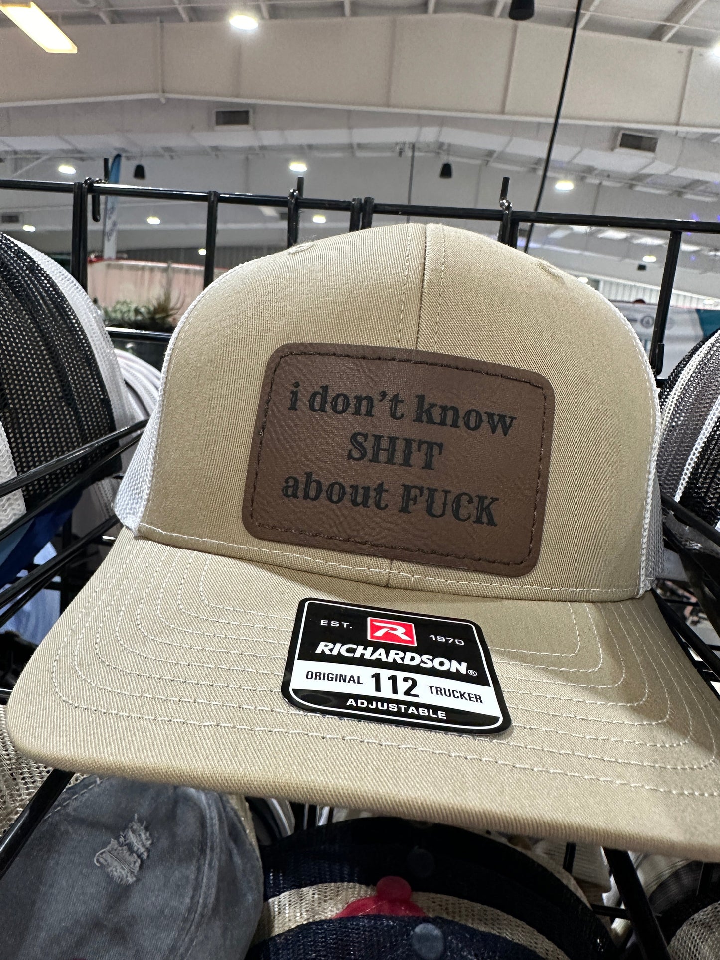 I Don't Know S*** About "F" Men's Richardson 112 Trucker Hat