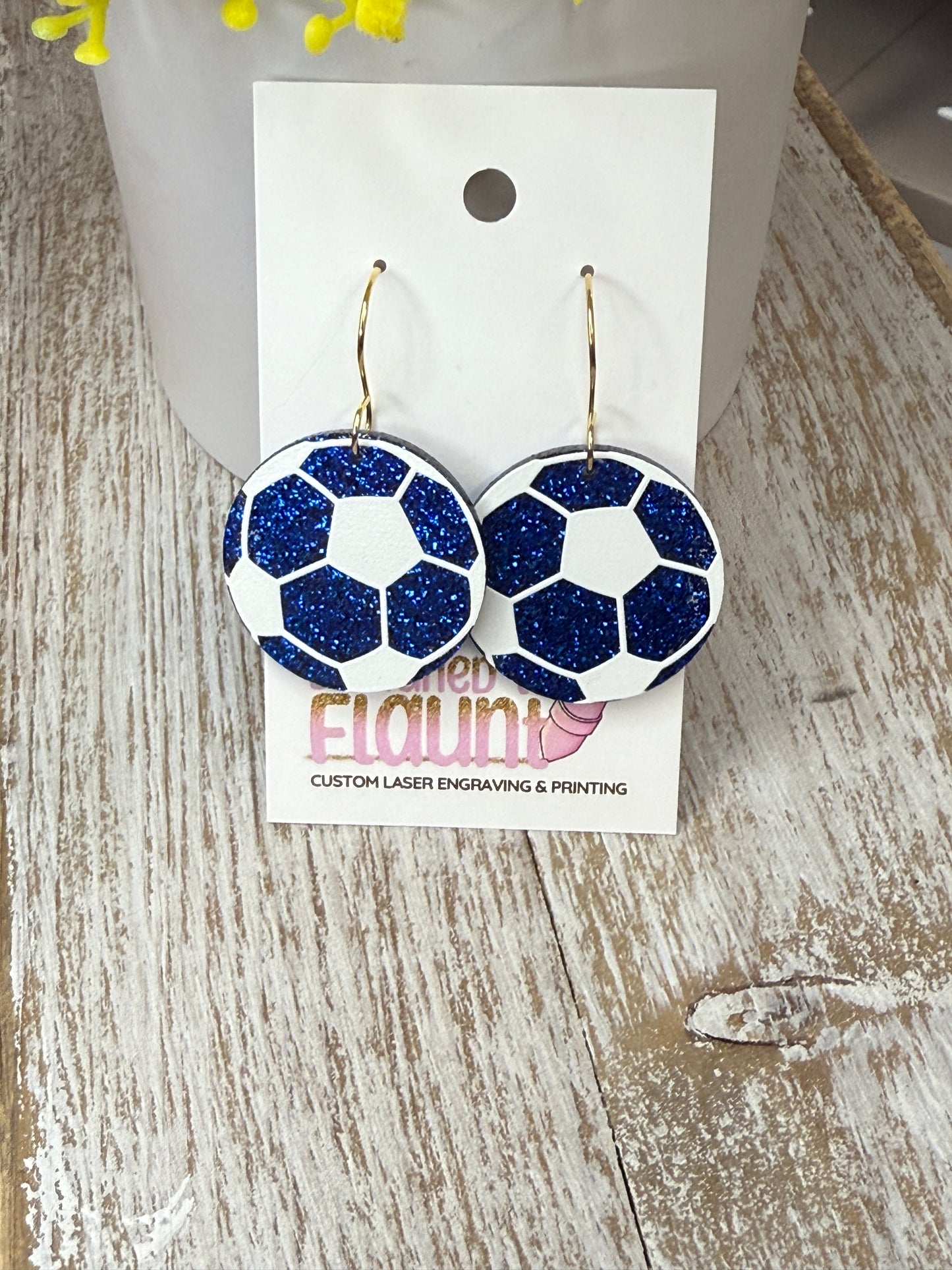 Sideline Sparkle! UV Printed Soccer Dangles