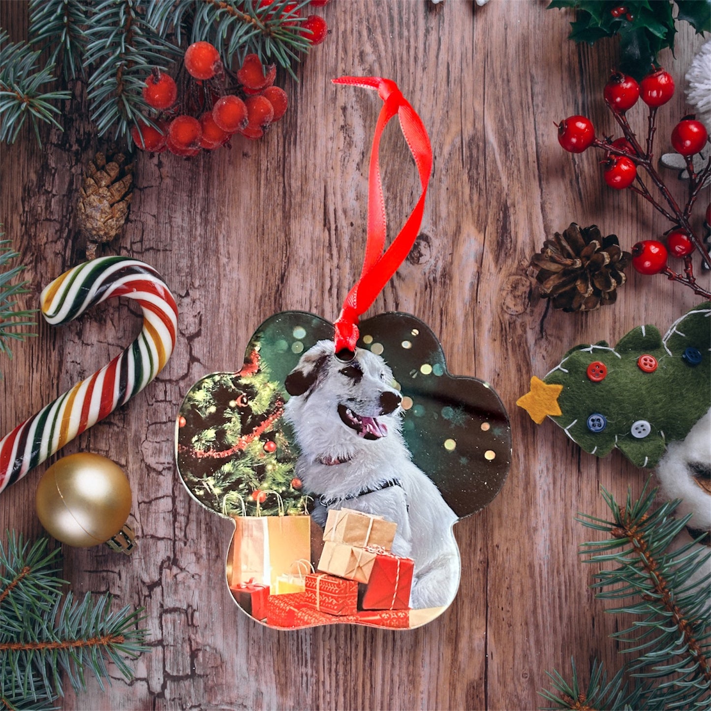 Personalized Dog Ornament