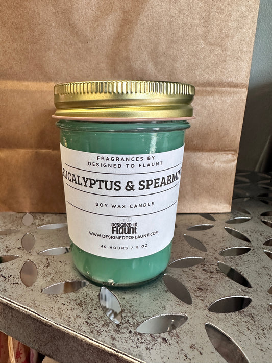 Eucalyptus and Spearmint Candle