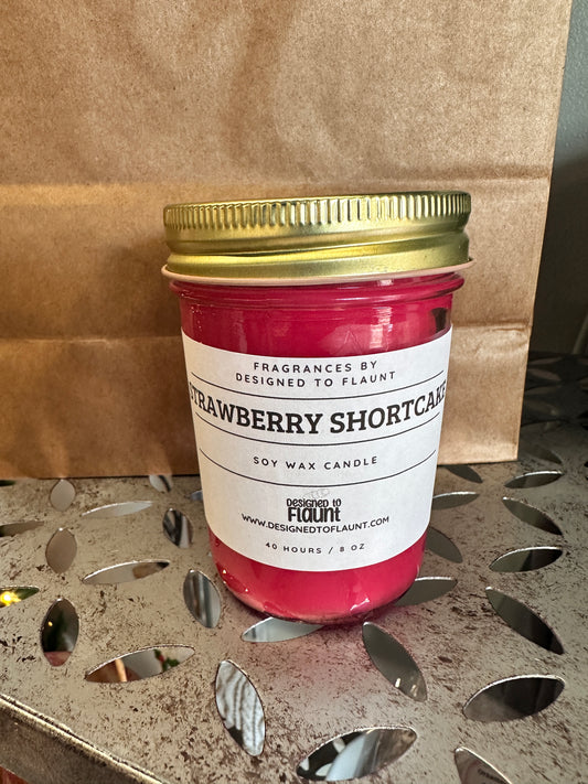 Strawberry Shortcake Candle