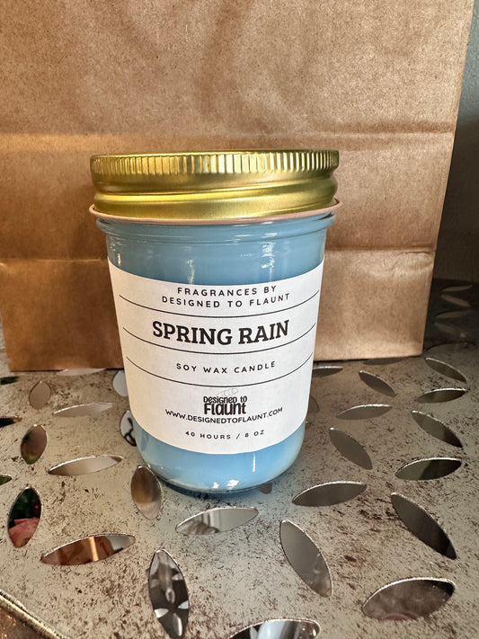 Spring Rain Candle