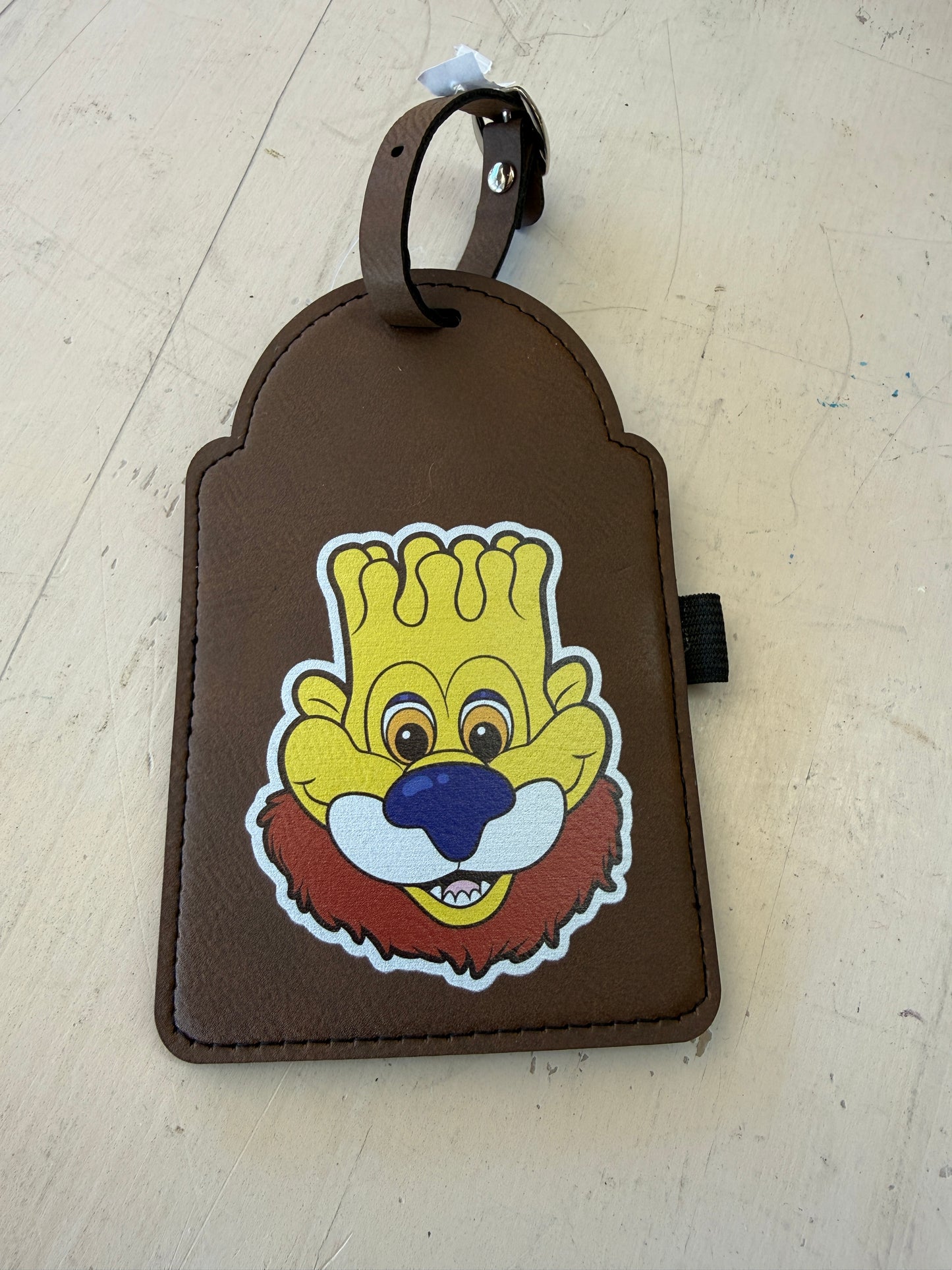 UV Printed Mascot Golf Bag Tag