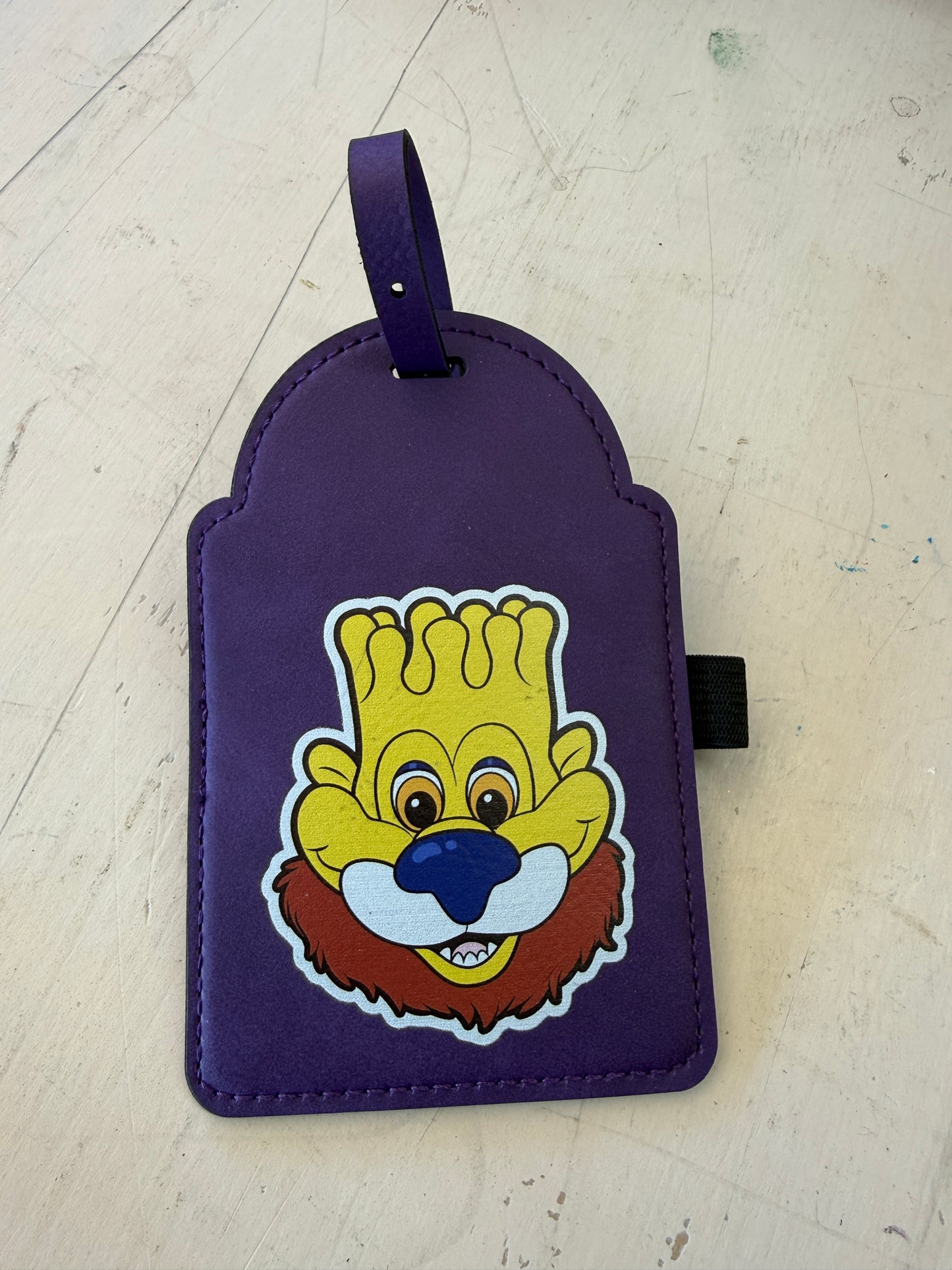 UV Printed Mascot Golf Bag Tag