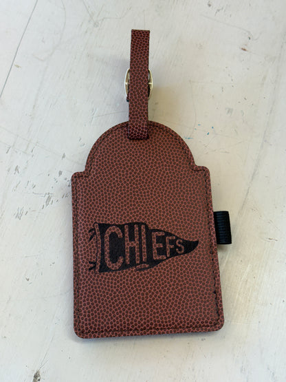 Chiefs Pennant Golf Bag Tag