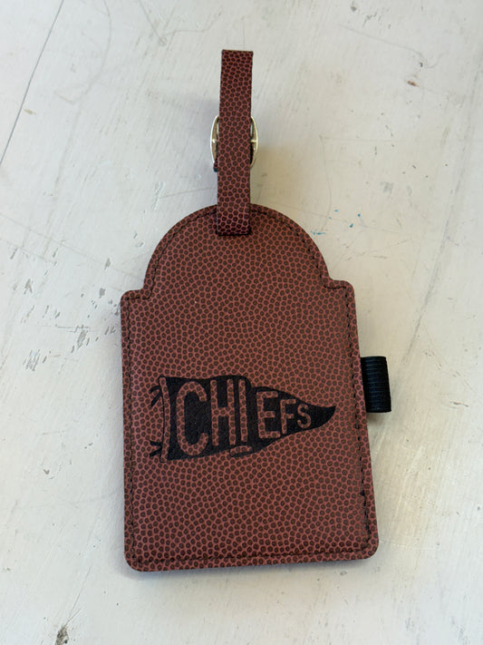 Chiefs Pennant Golf Bag Tag