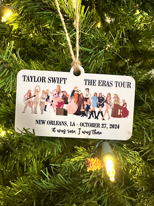 The Eras Tour Customizable Ornament