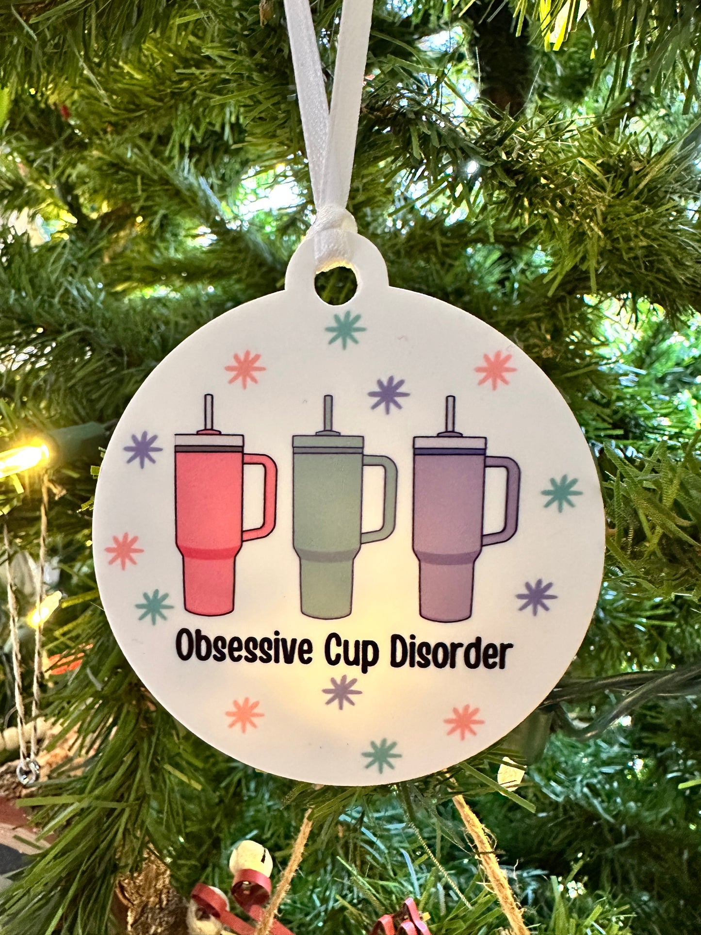 Obsessive Cup Disorder Ornament