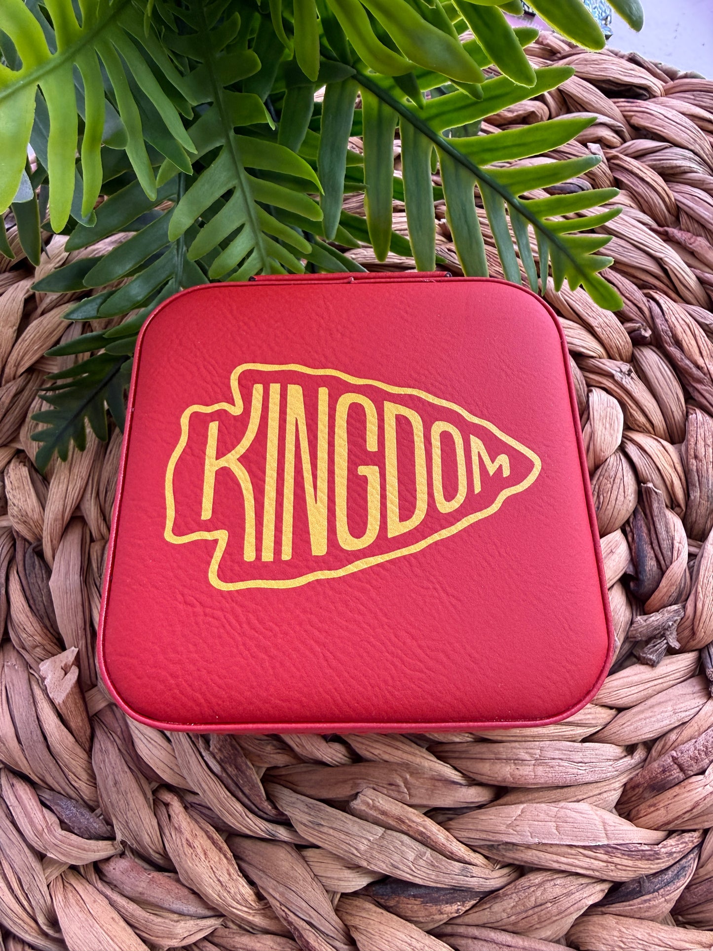 UV Printed Yellow Kingdom Arrowhead Jewelry Box
